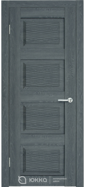 Дверь межкомнатная Аллюр-2 3D ПГ, филадельфия графит