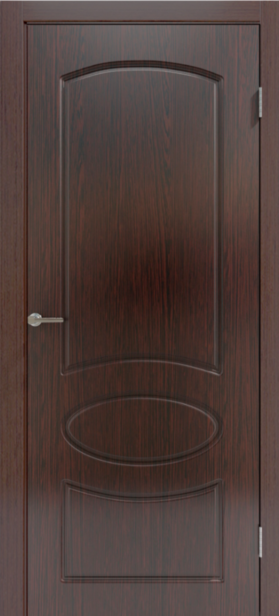Дверь межкомнатная Цезарь-3 ПГ, махагон