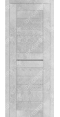 Дверь межкомнатная, царговая D-10 ПГ, бетон снежный