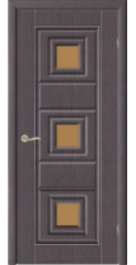 Дверь межкомнатная Домино-3 ПО, венге