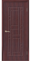 Дверь межкомнатная Домино-8 ПГ, махагон классический