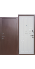 Дверь входная Гарда 8 мм, Белый ясень