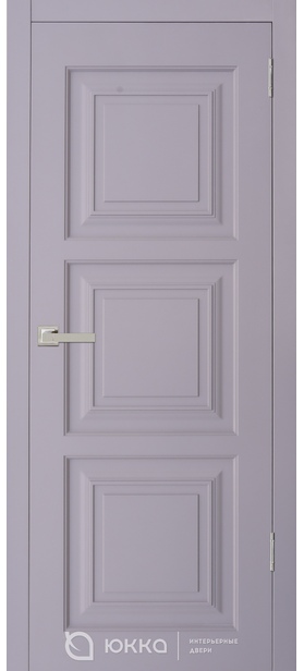 Дверь межкомнатная Гранд Люкс-8 ПГ, эмаль браунфелт 146