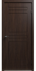 Дверь межкомнатная Кредо-5 ПГ, венге рифленый