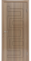 Дверь межкомнатная Лабиринт-1 ПГ, лен капучино