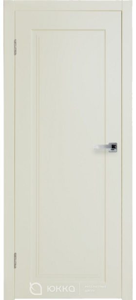 Дверь межкомнатная Новелла-1 ПГ, лайм белая