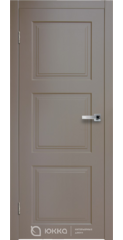 Дверь межкомнатная Новелла-3 ПГ, браунфэлт-145
