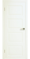 Дверь межкомнатная Новелла-5 ПГ, супербелая