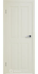Дверь межкомнатная Новелла-9 ПГ, лайт белая