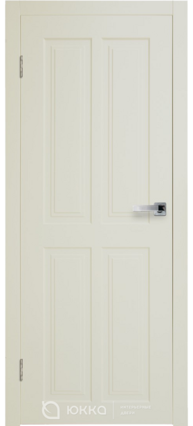 Дверь межкомнатная Новелла-9 ПГ, лайт белая