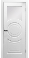 Дверь межкомнатная Олимп-1 ПО, эмалит белый