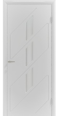 Дверь межкомнатная Рубин-1 ПО, белая шагрень