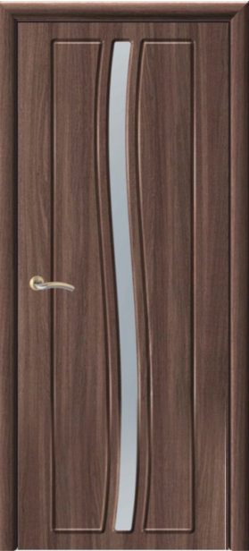 Дверь межкомнатная Стелла-2 ПО, софт дуб браун